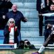 Walsall’s Daniel Kanu celebrates scoring at Eastleigh in round one