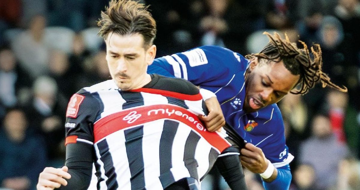 Grimsby’s Jamie Walker stays cool under pressure