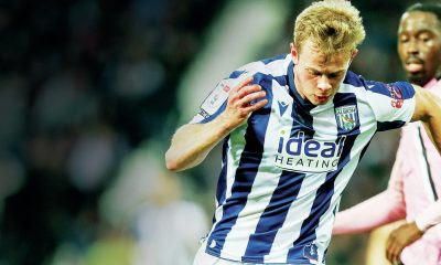 West Bromwich Albion forward Aune Heggebo on the burst