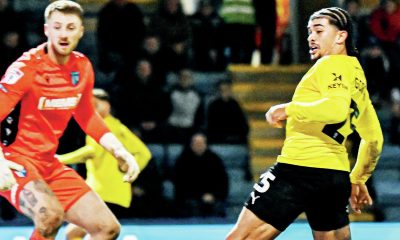 Josh Gordon scores Barrow’s second goal