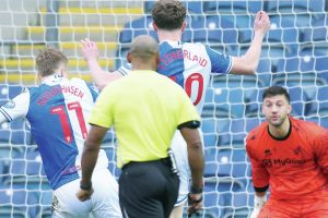 Andri Gudjohnsen puts Blackburn Rovers ahead