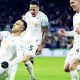 Swansea City’s Adam Idah celebrates scoring their late winner