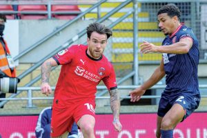 Leyton Orient striker Aaron Connolly is out for around three months with a torn quad
