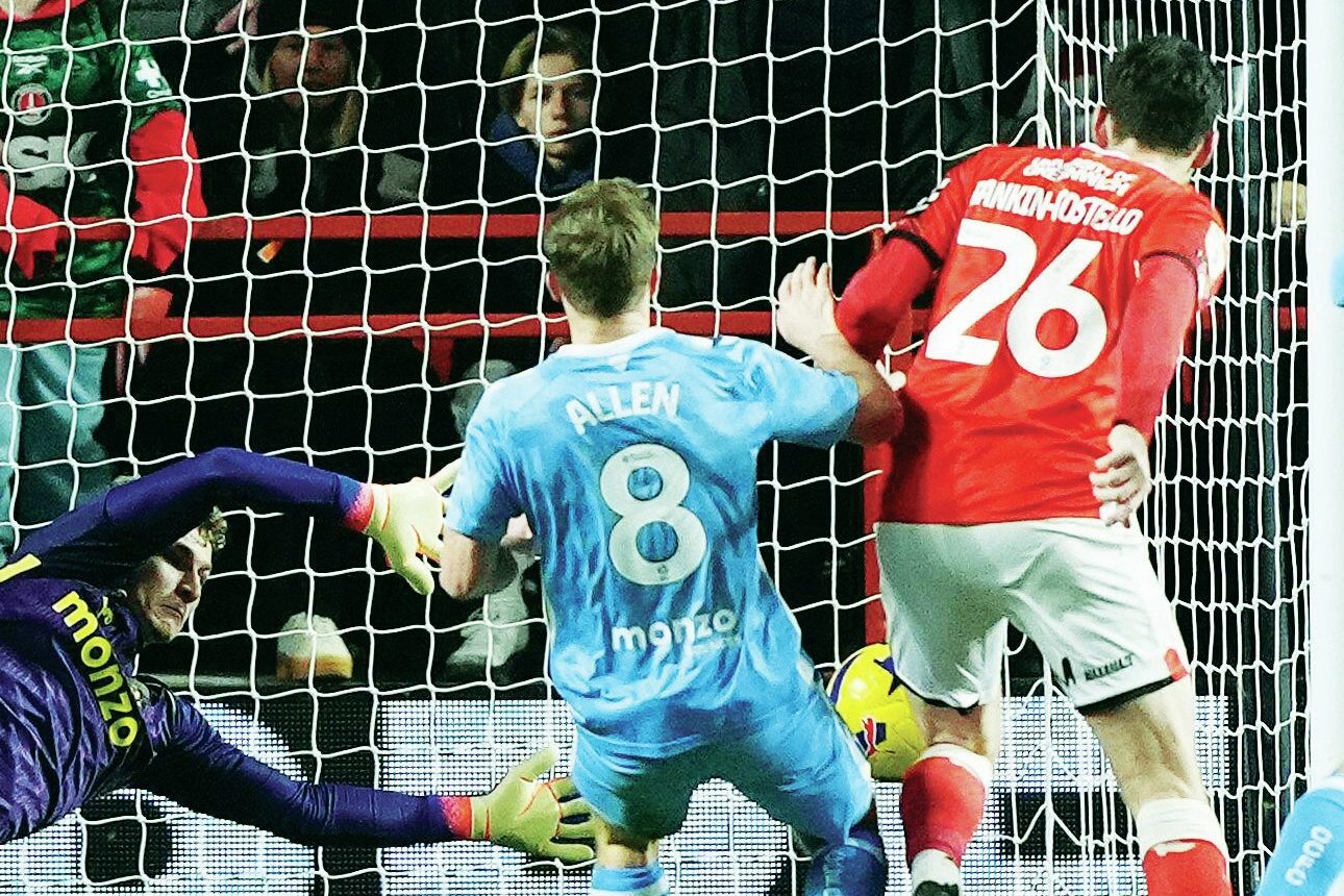 Charlton Athletic’s Joe Rankin-Costello levels things up