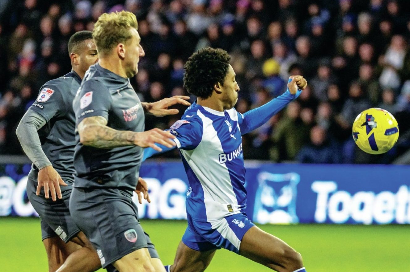 Kane Drummond fires in Oldham’s equaliser