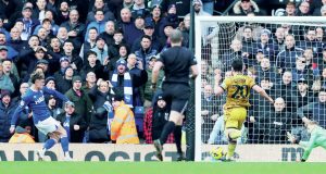 Ipswich Town’s Sammie Szmodics scores against his former club