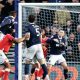 Caleb Taylor heads home Millwall’s second goal against Charlton Athletic