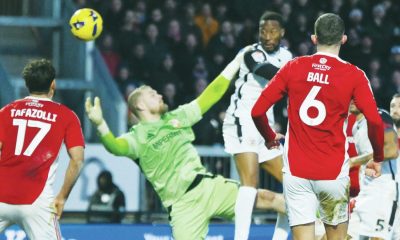 Bromley’s Nicke Kabamba scores their late winner
