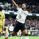Rhian Brewster celebrates scoring Derby County’s third goal