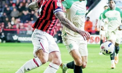 COREY NETS LATE WINNER TO SHATTER THE EXILES