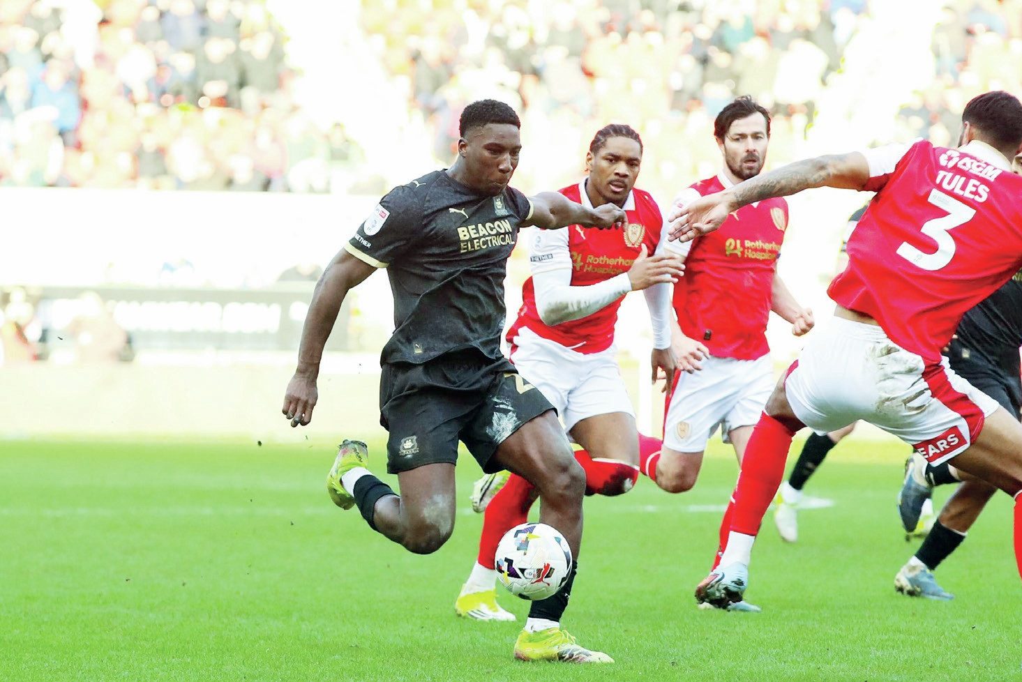 Bim Pepple has helped Plymouth Argyle climb the League One table